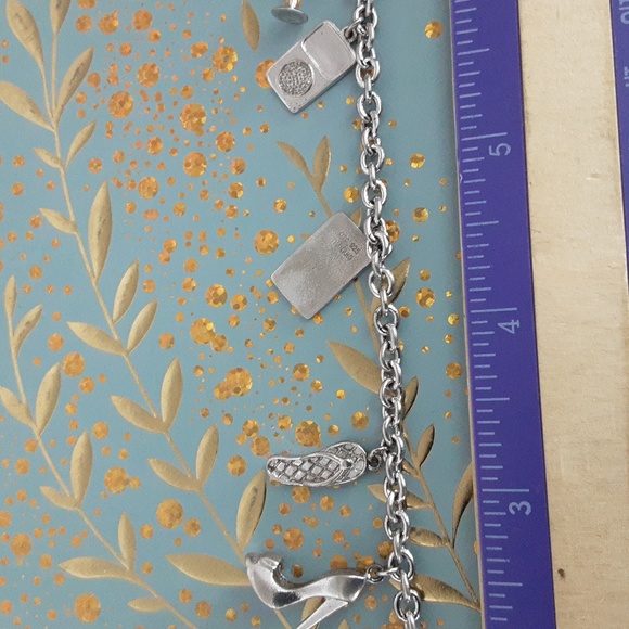 Stanless steel charm bracelet/ anklet - Picture 7 of 10